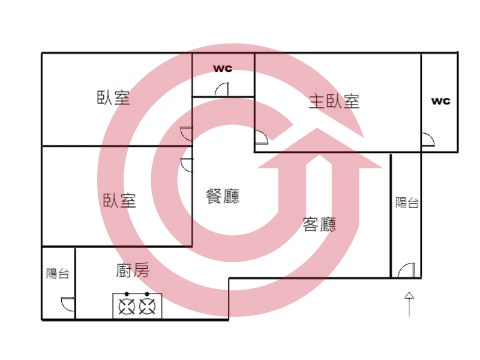 格局圖