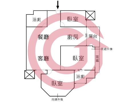 格局圖