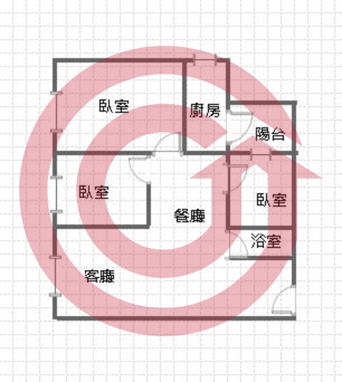 格局圖