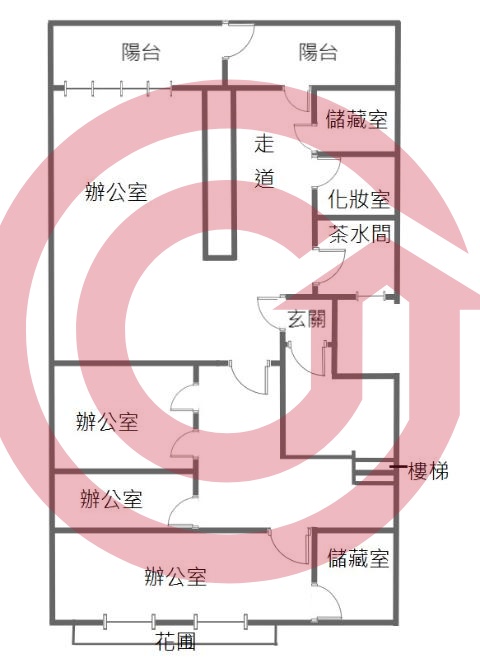 格局圖