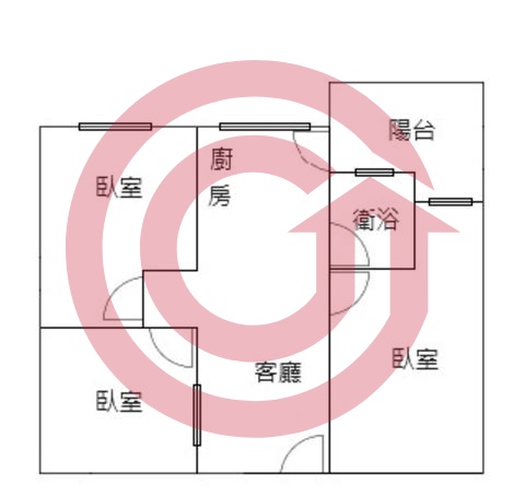 格局圖