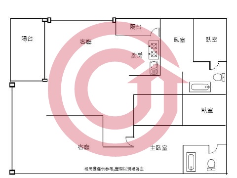 格局圖