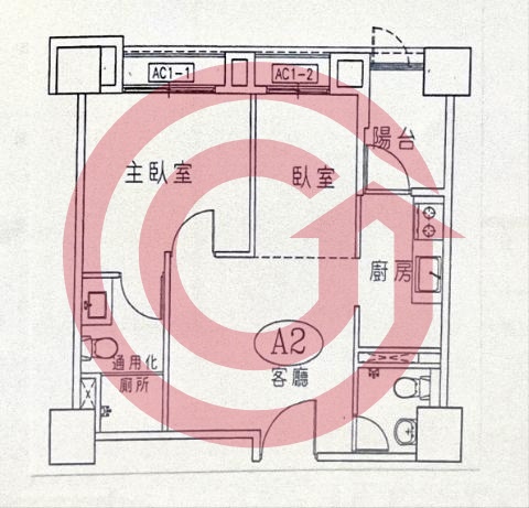 格局圖