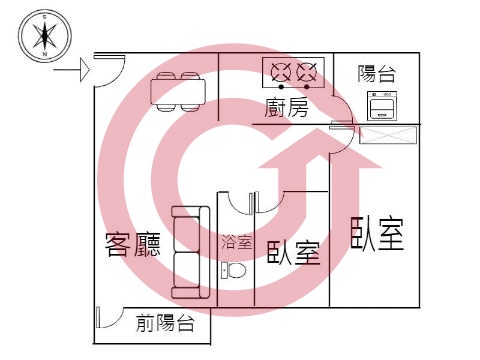 格局圖