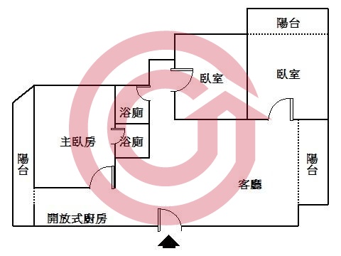 格局圖