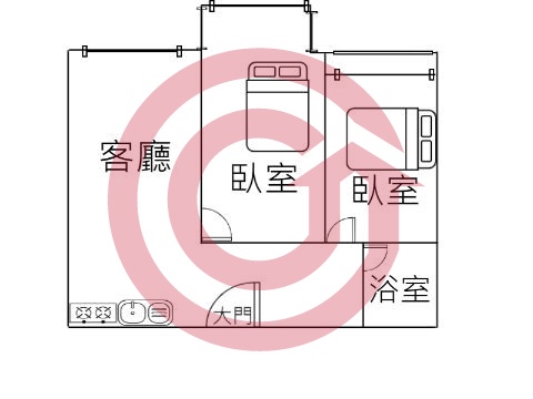 格局圖