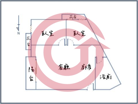 格局圖