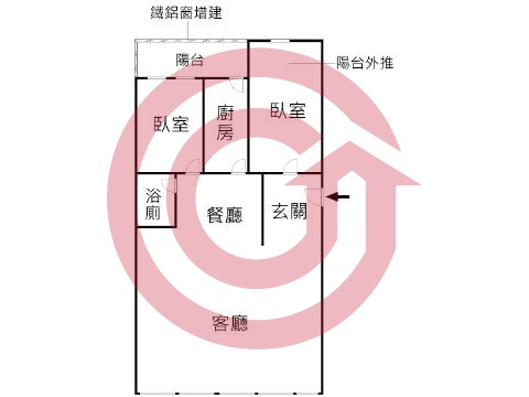 格局圖