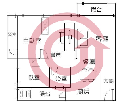 格局圖