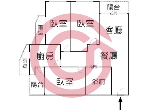 格局圖