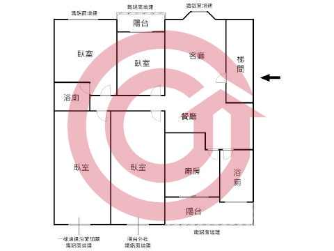 格局圖