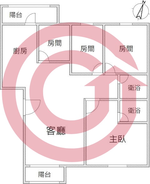 格局圖