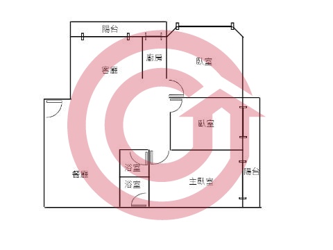 格局圖