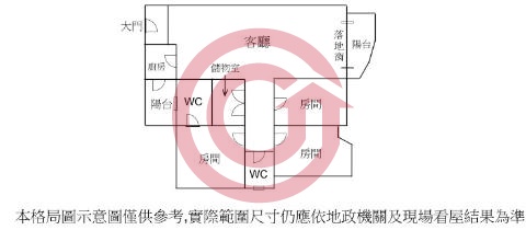 格局圖