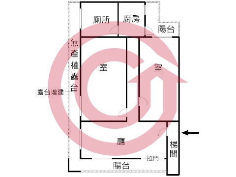 格局圖