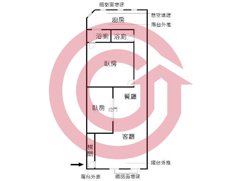 格局圖