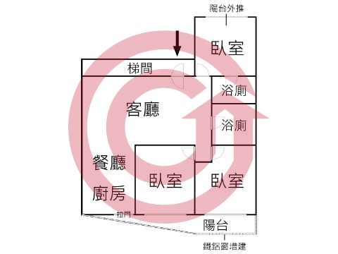 格局圖