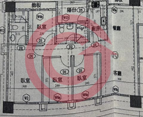 格局圖