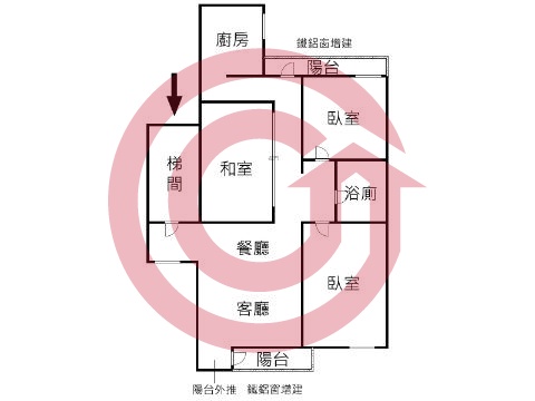 格局圖