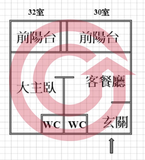 格局圖