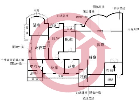 格局圖