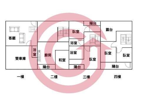 格局圖