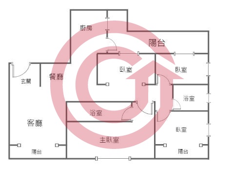 格局圖