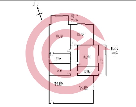 格局圖