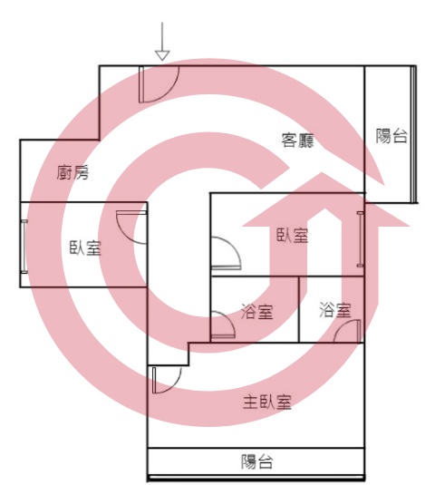 格局圖