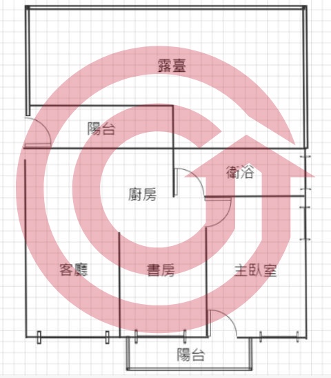 格局圖