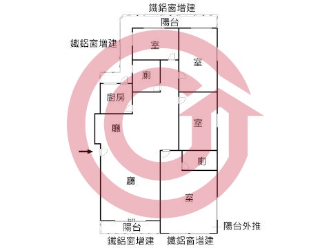 格局圖