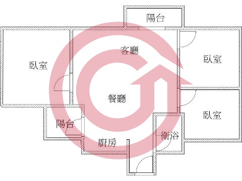 格局圖