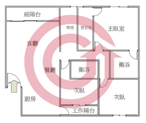 格局圖