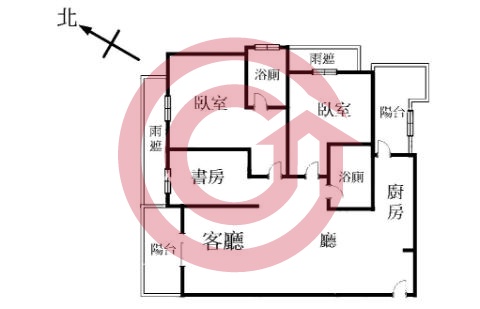 格局圖