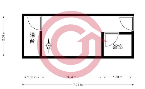 格局圖