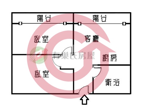 格局圖