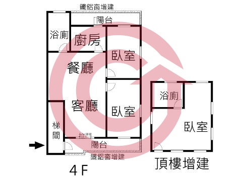 格局圖