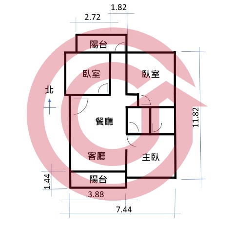 格局圖