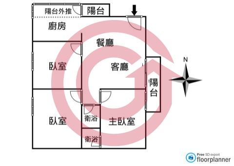 格局圖