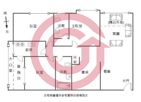 格局圖