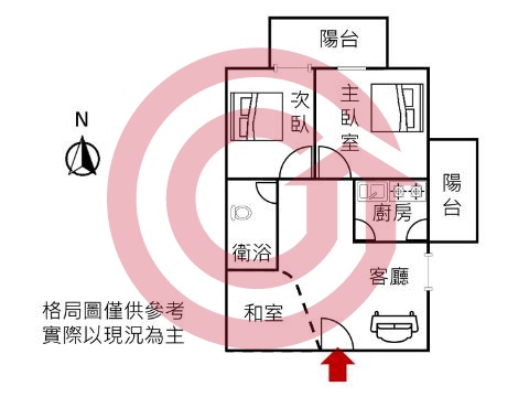 格局圖