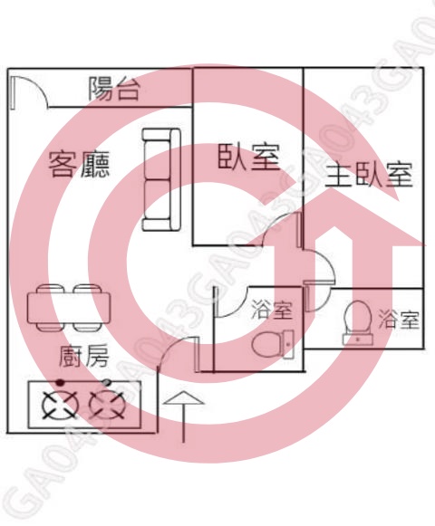 格局圖