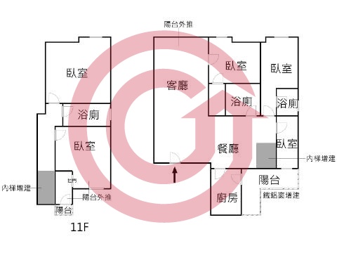 格局圖