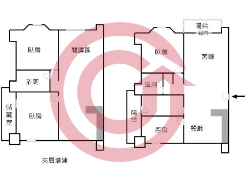 格局圖