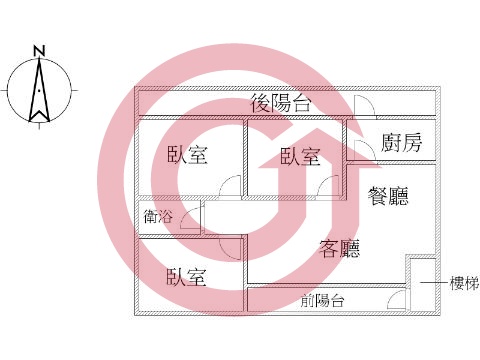 格局圖