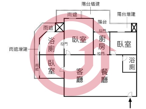 格局圖