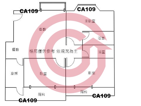 格局圖