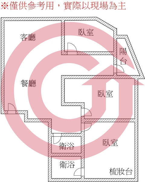 格局圖