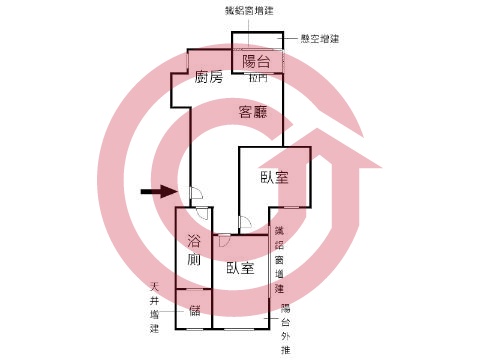 格局圖