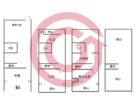 格局圖